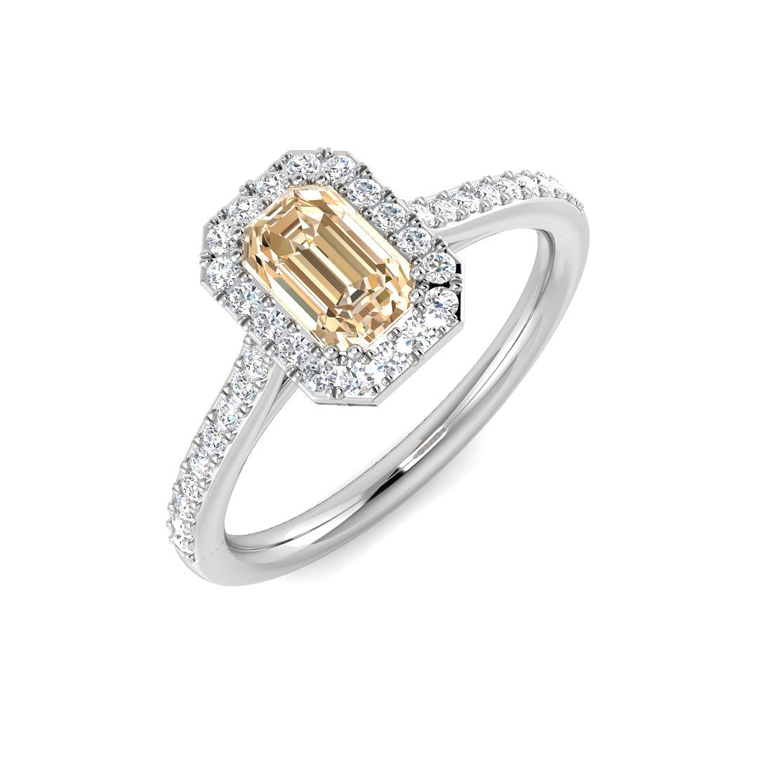SL8042A — Ring - 9k White Gold