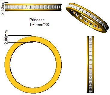 SL8055 — Ring - 9k Yellow Gold detail
