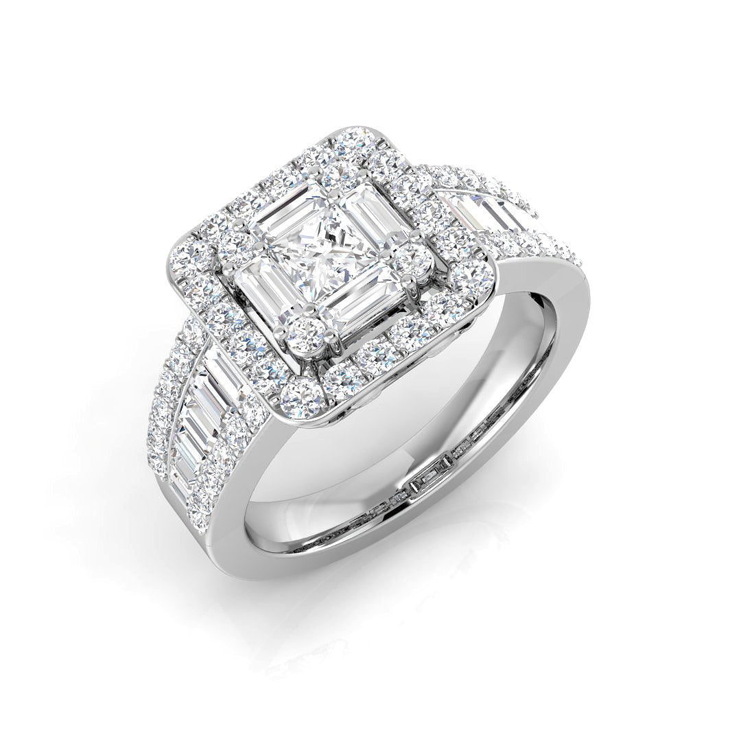 SL8093 — Ring - 9k White Gold