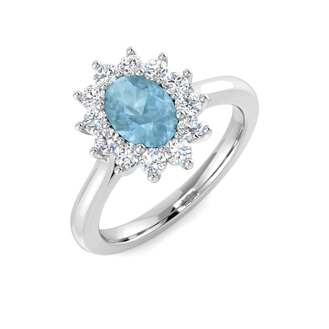 SL8276 — Ring - 9k White Gold