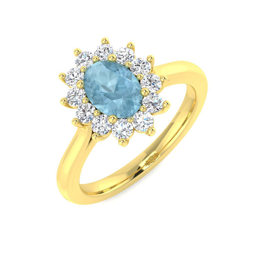 SL8276 — Ring - 9k Yellow Gold