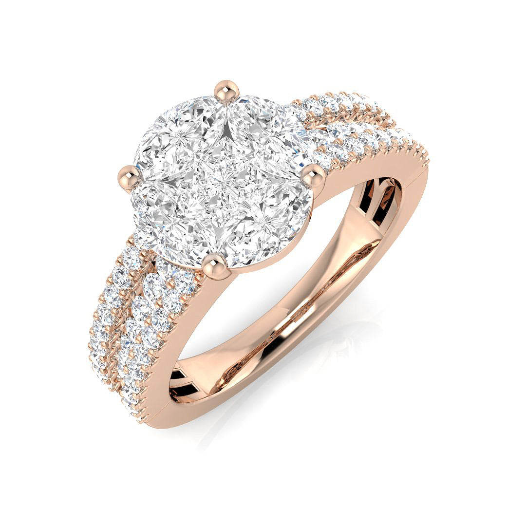 SL8280 — Ring - 9k Rose Gold