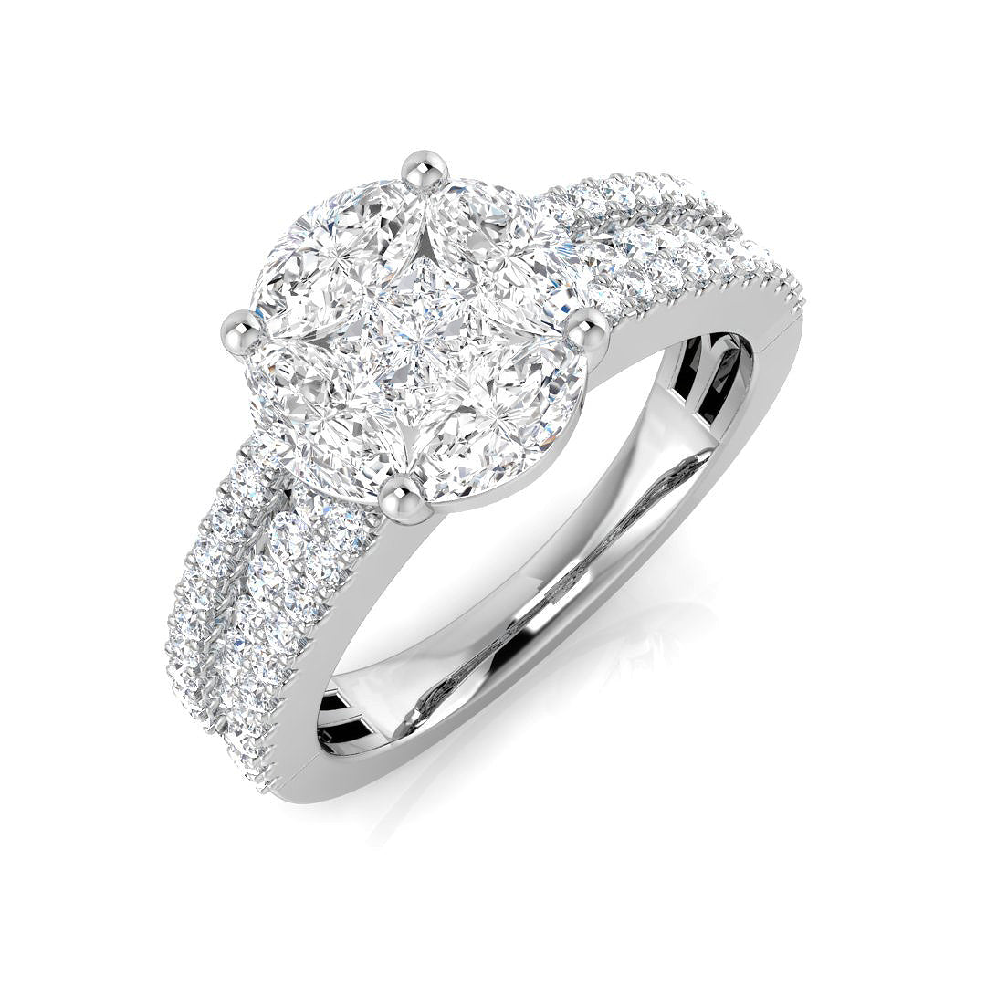 SL8280 — Ring - 9k White Gold