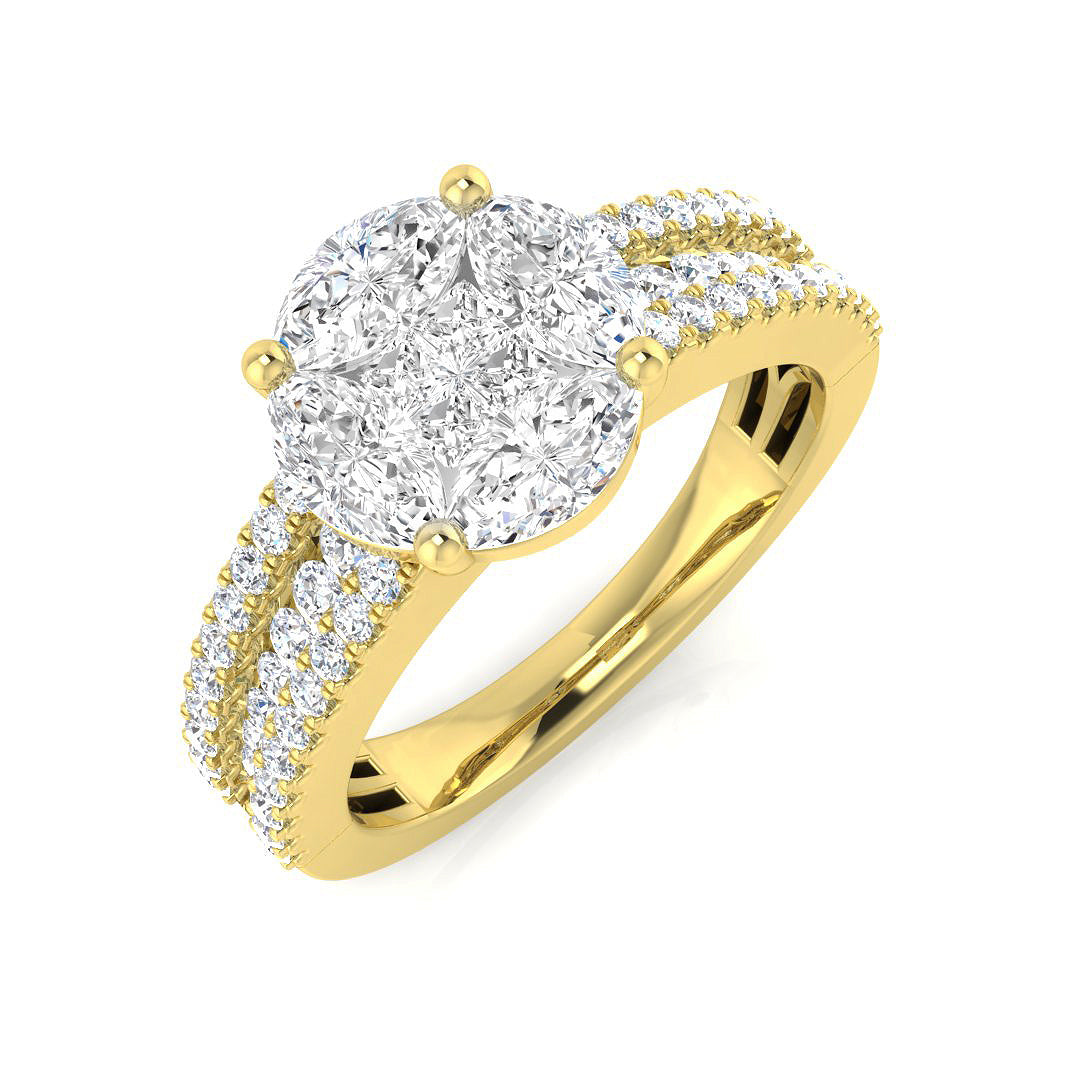 SL8280 — Ring - 9k Yellow Gold