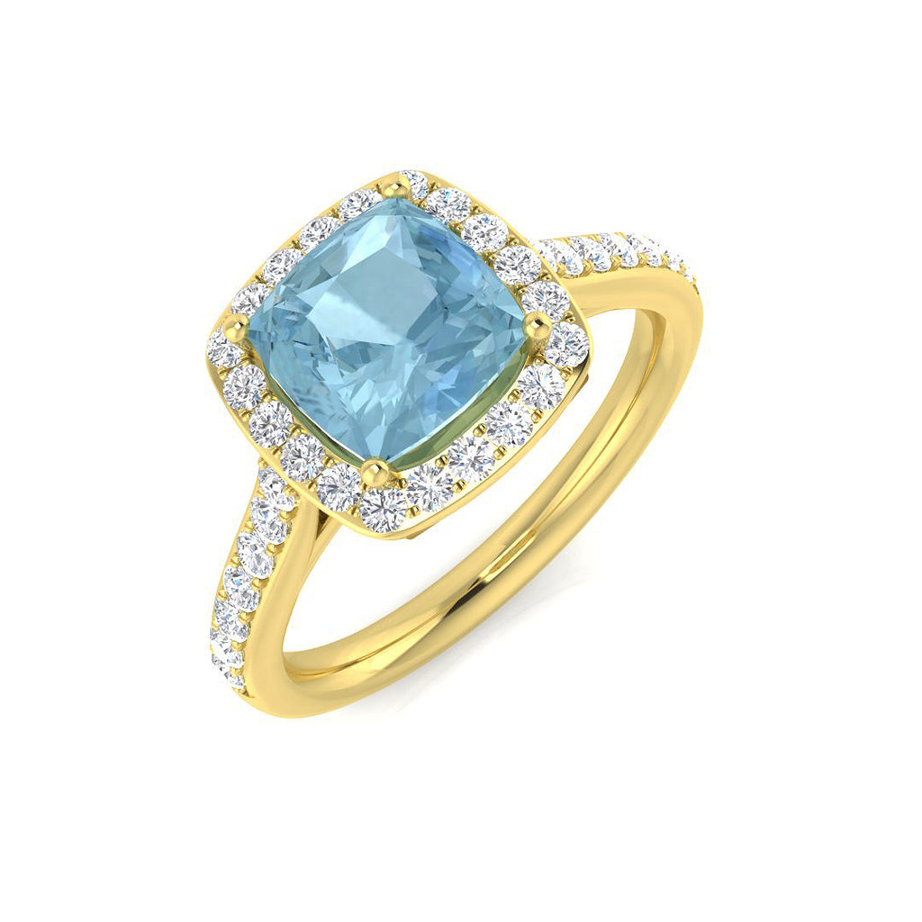 SL8296 — Ring - 9k Yellow Gold