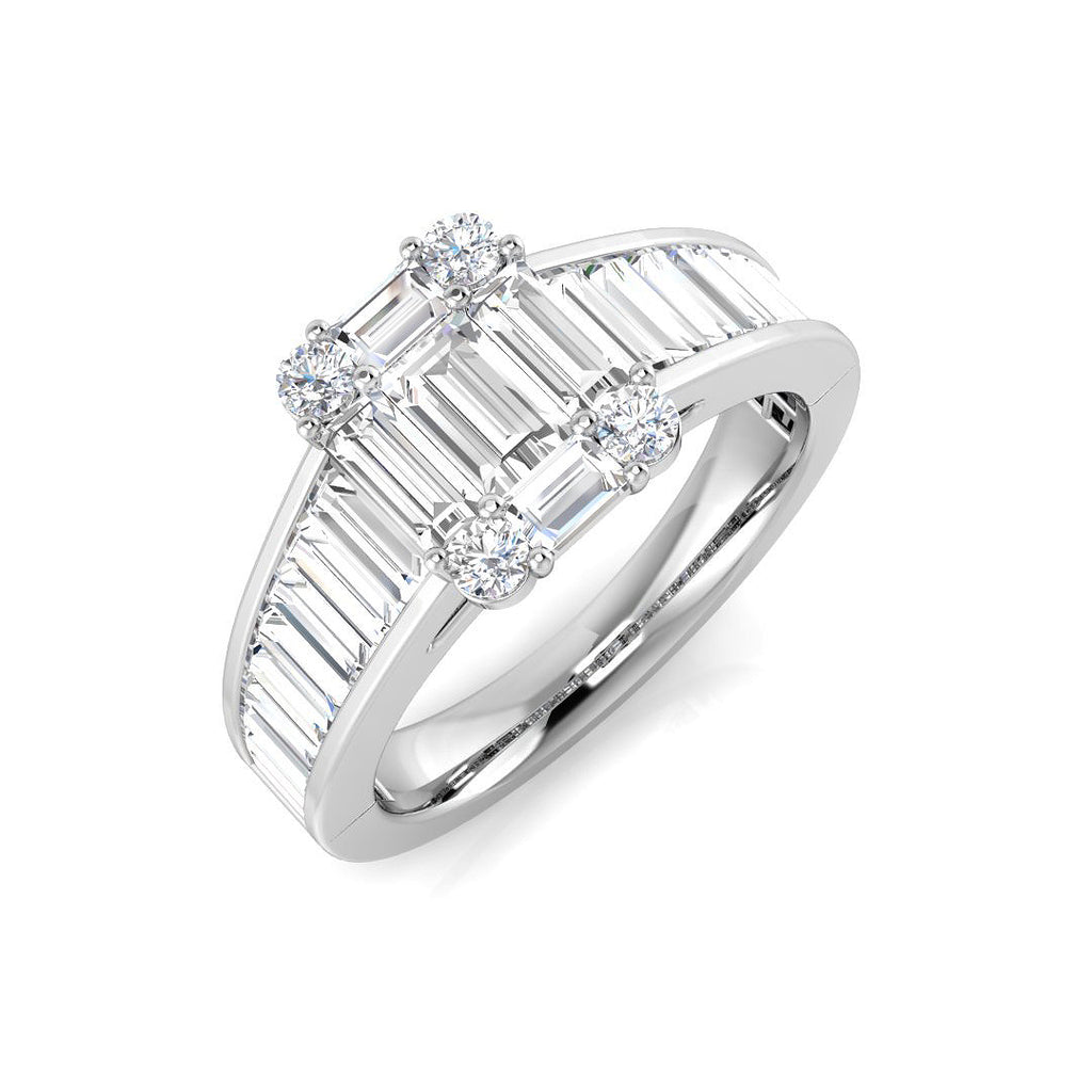 SL8305 — Ring - 9k White Gold
