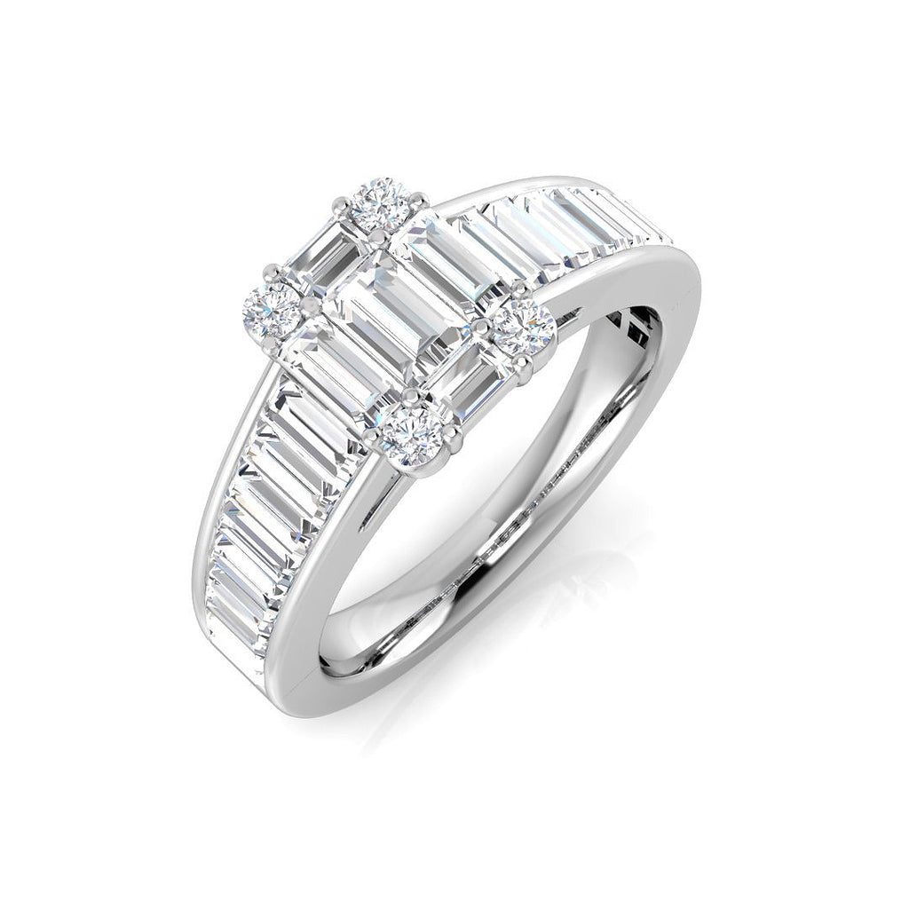 SL8306 — Ring - 9k White Gold