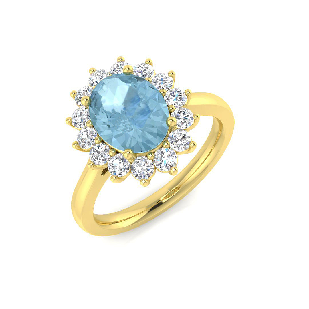 SL8308 — Ring - 9k Yellow Gold