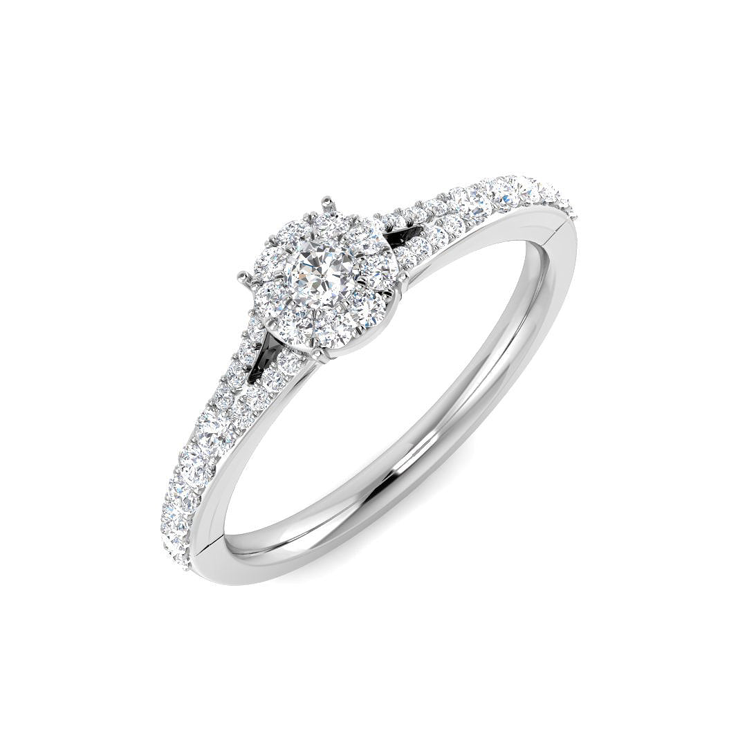 SL8326 — Ring - 9k White Gold