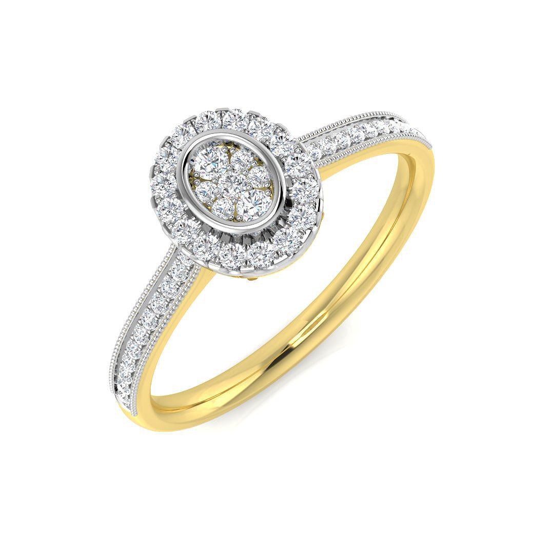 SL8338 — Ring - 9k Yellow Gold