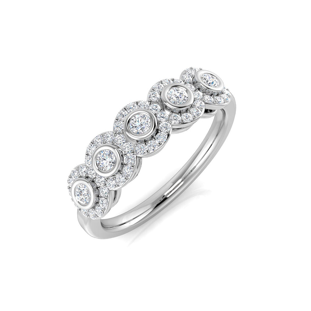 SL8343 — Ring - 9k White Gold