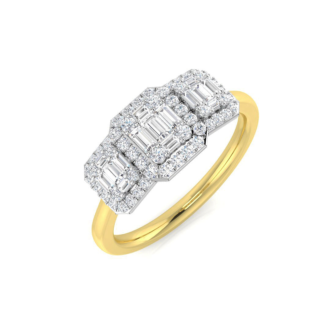 SL8347 — Ring - 9k Yellow Gold