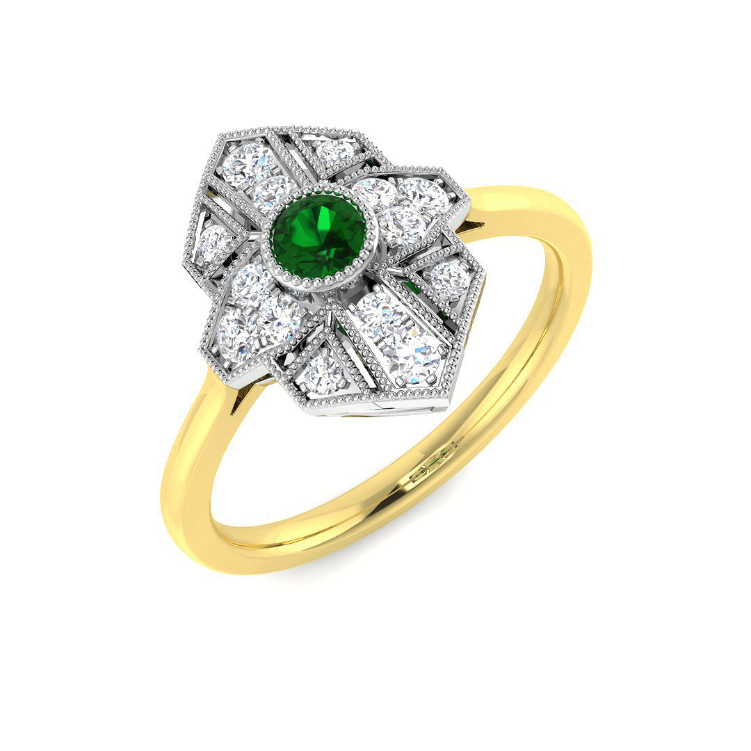 SL8349 — Ring - 9k Yellow Gold