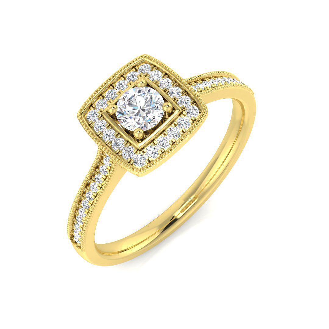 SL8351 — Ring - 9k Yellow Gold