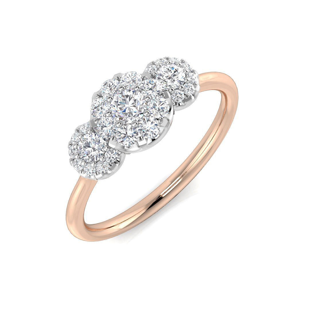 SL8354 — Ring - 9k Rose Gold