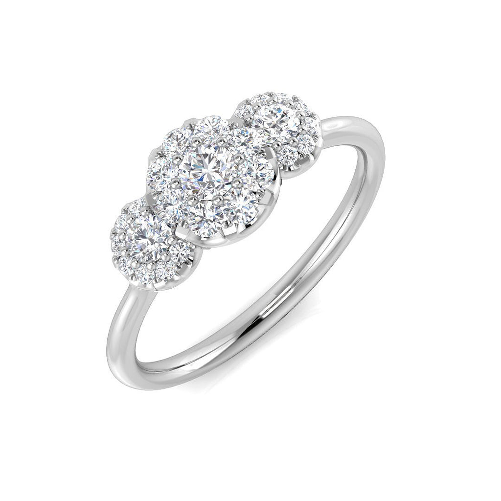 SL8354 — Ring - 9k White Gold