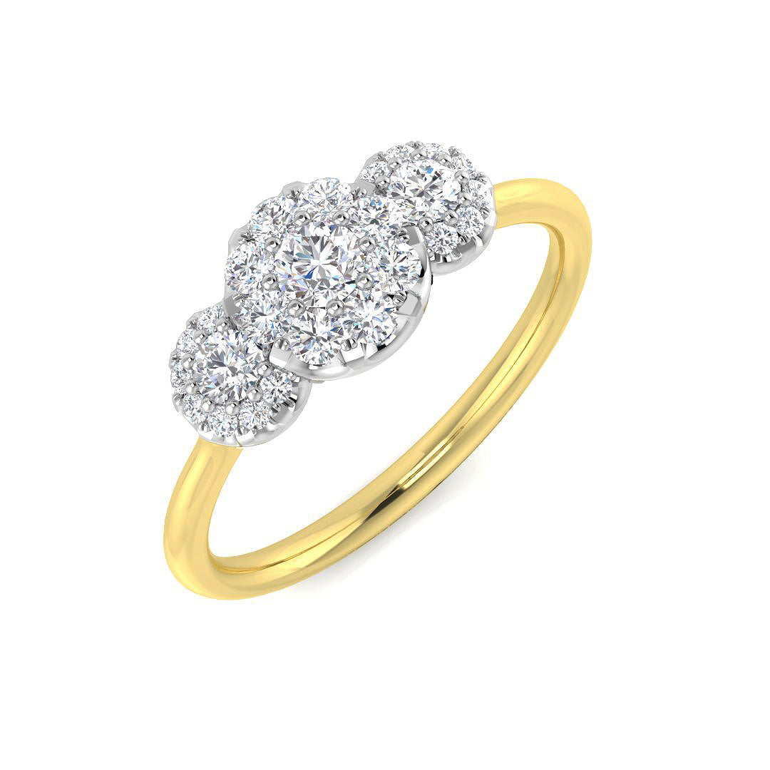 SL8354 — Ring - 9k Yellow Gold