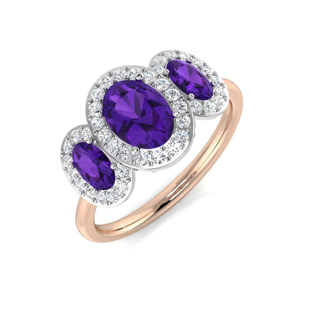 SL8356 — Ring - 9k Rose Gold
