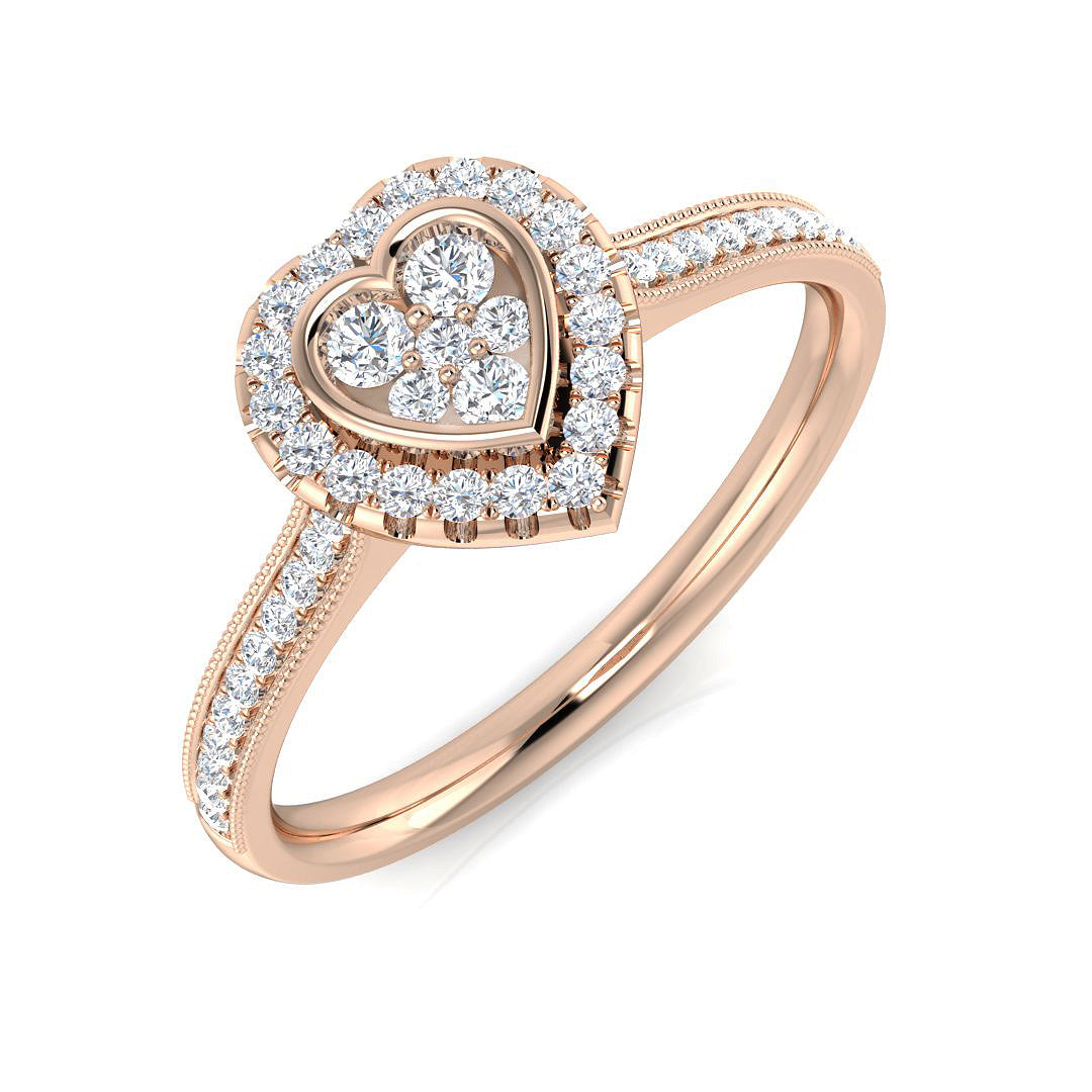 SL8361 — Ring - 9k Rose Gold
