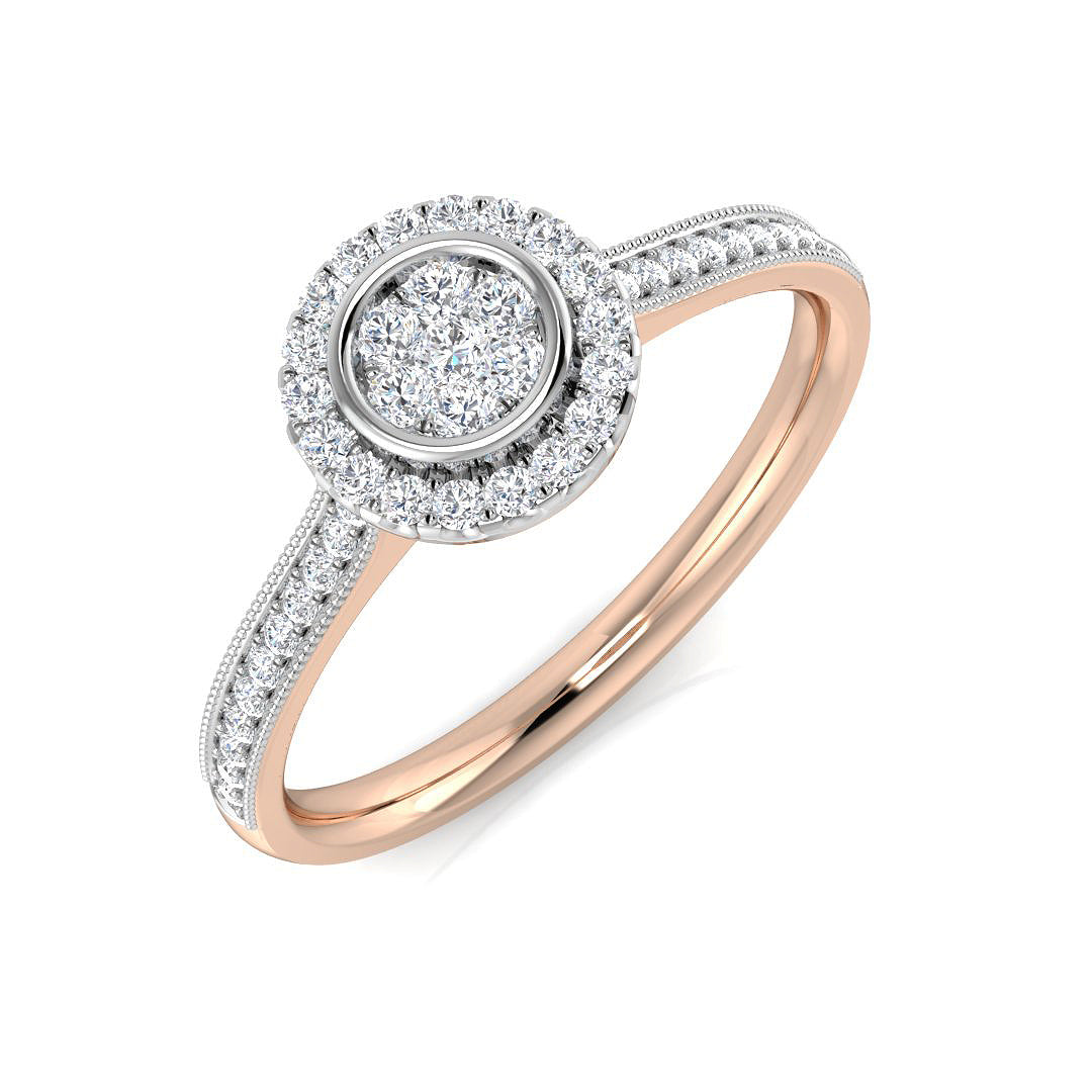 SL8362 — Ring - 9k Rose Gold