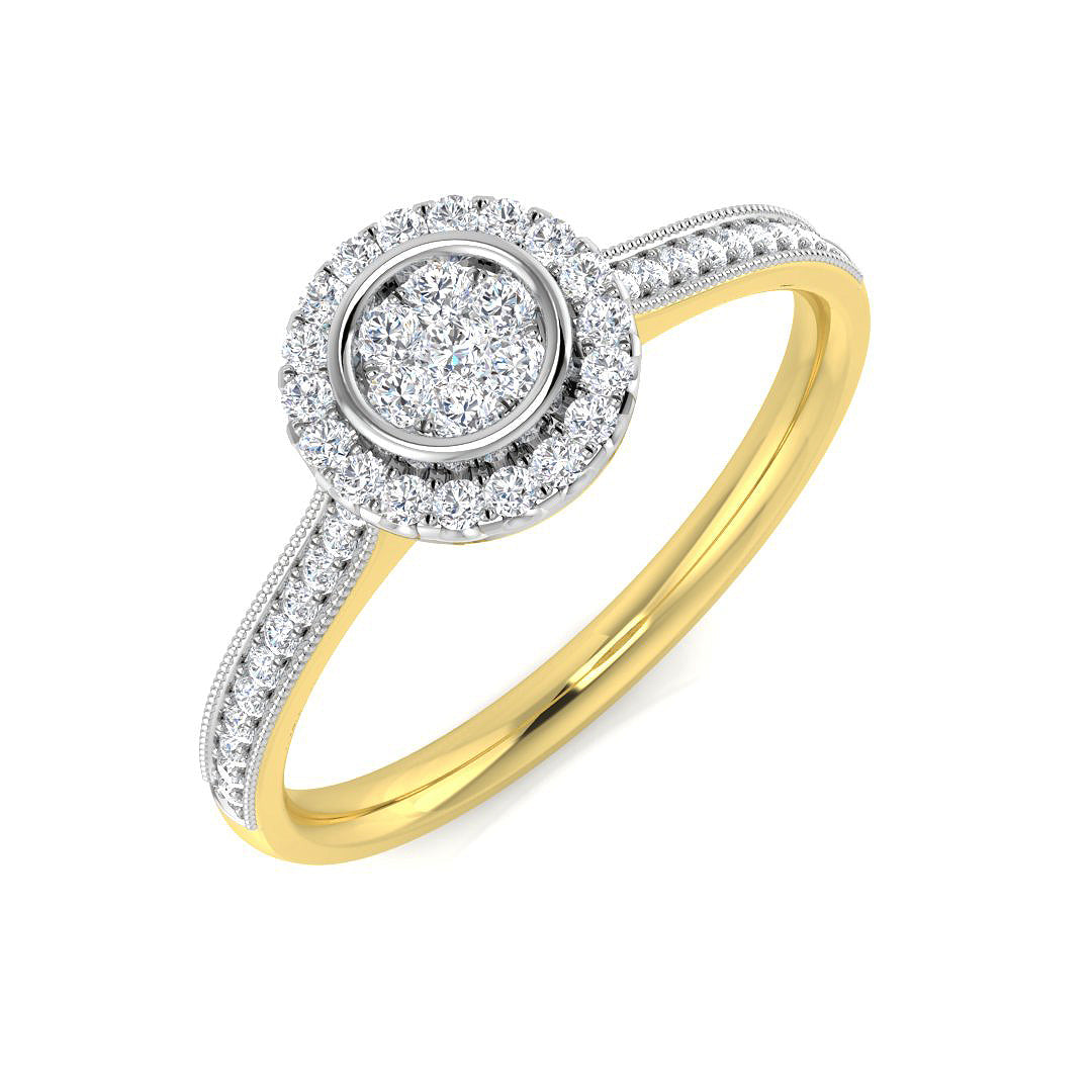SL8362 — Ring - 9k Yellow Gold