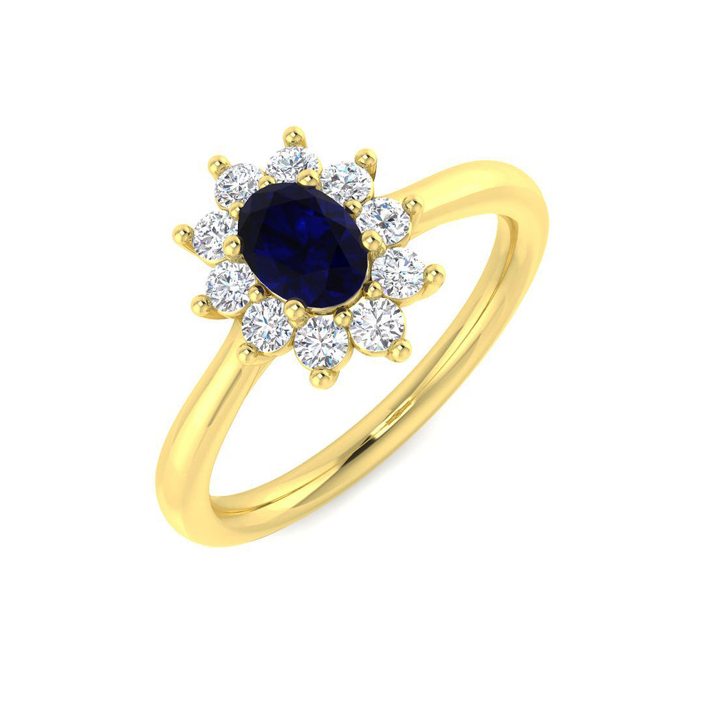 SL8364 — Ring - 9k Yellow Gold