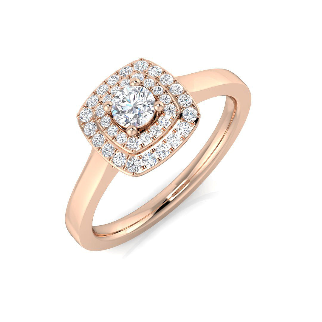SL8367 — Ring - 9k Rose Gold