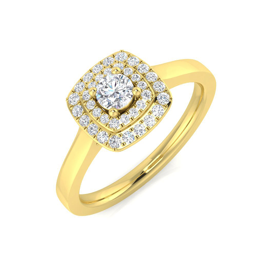 SL8367 — Ring - 9k Yellow Gold