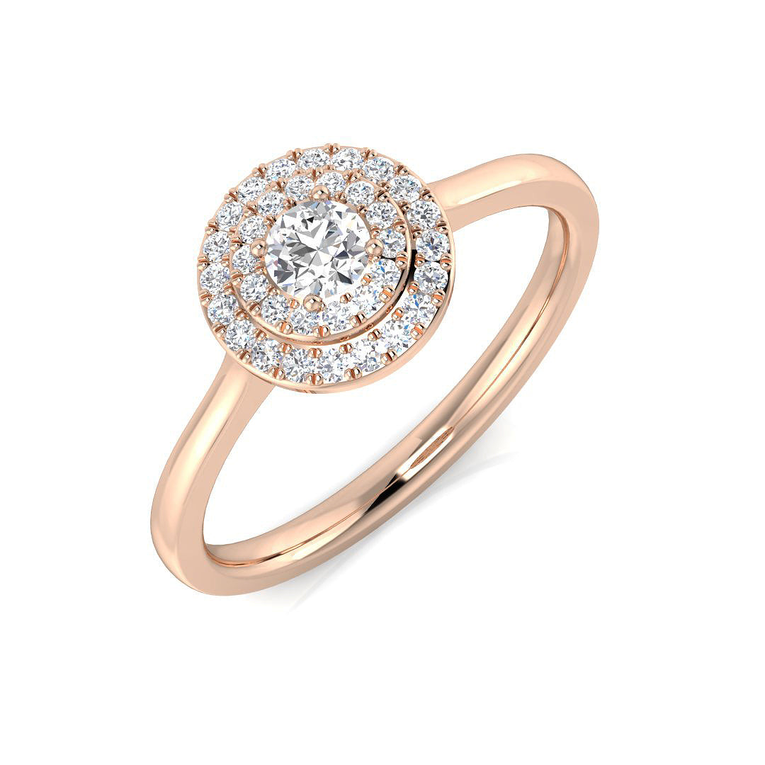SL8373 — Ring - 9k Rose Gold