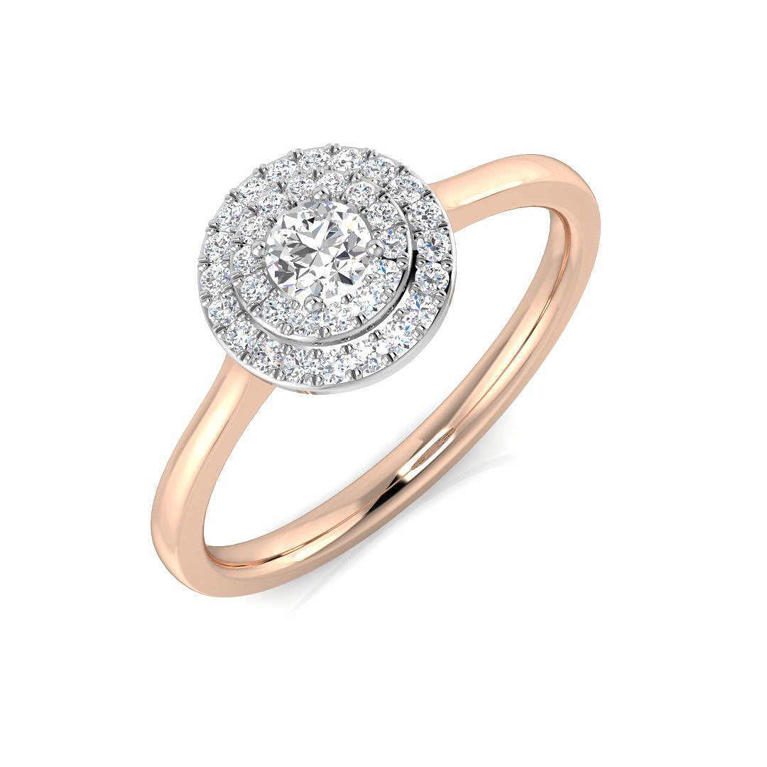 SL8373 — Ring - 9k Rose Gold