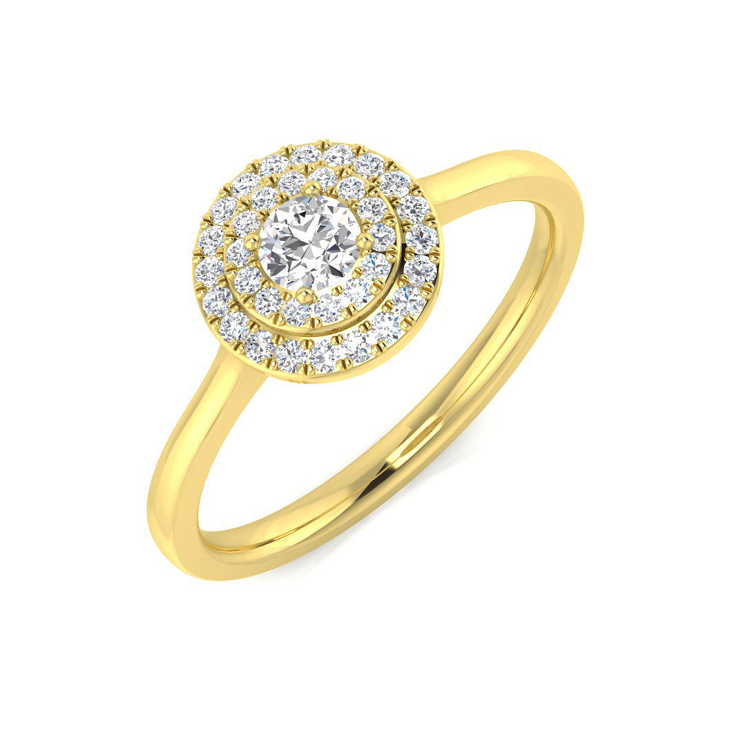 SL8373 — Ring - 9k Yellow Gold