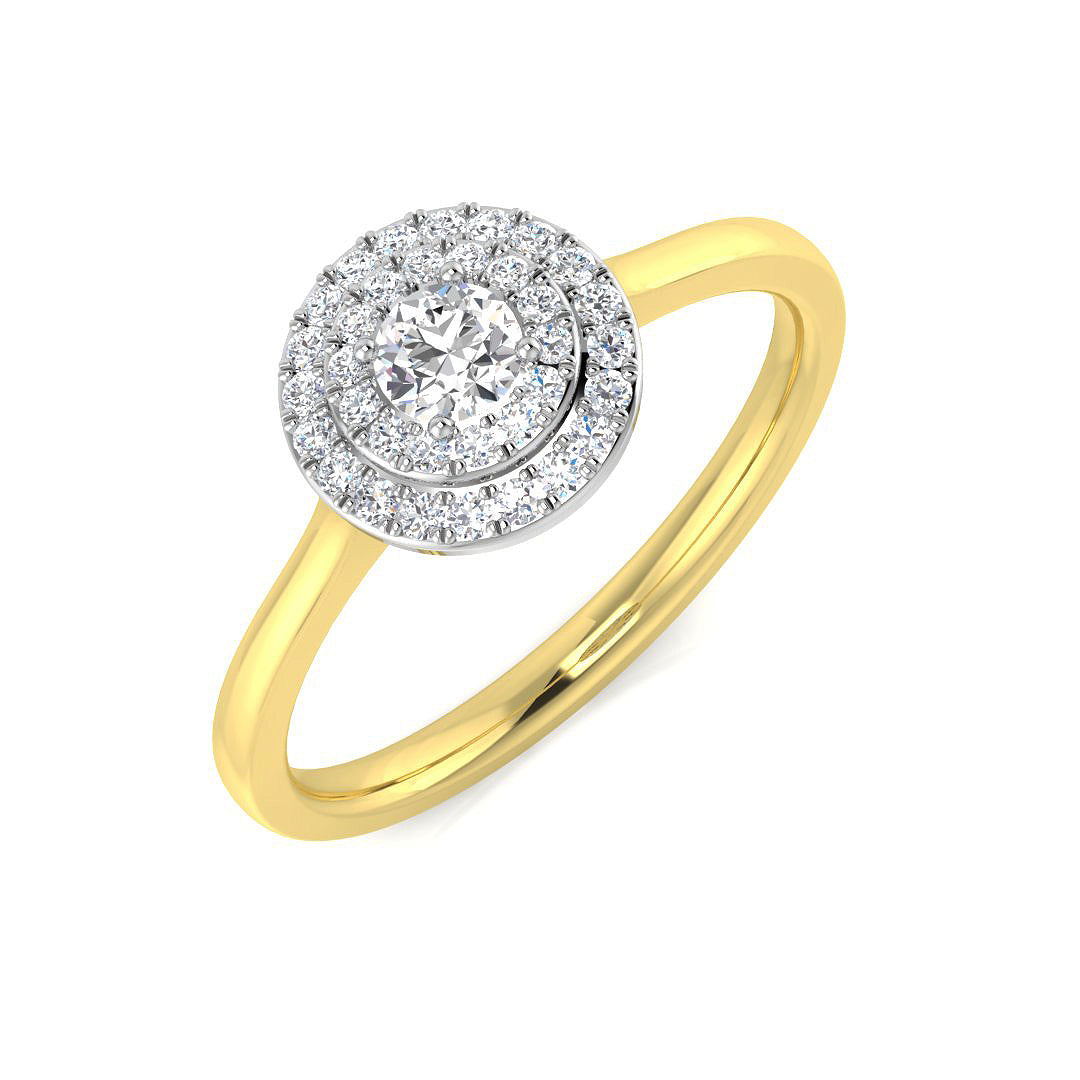 SL8373 — Ring - 9k Yellow Gold