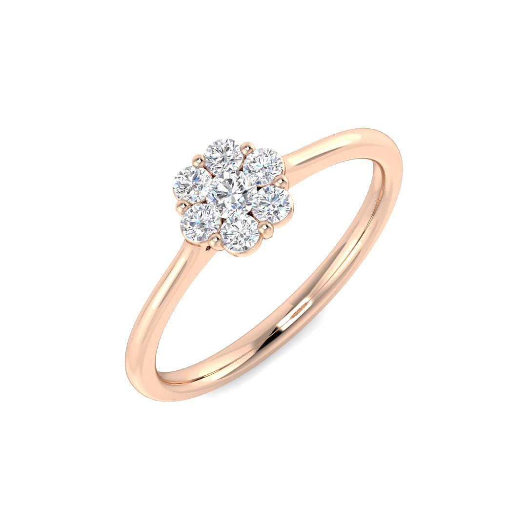 SL8374 — Ring - 9k Rose Gold
