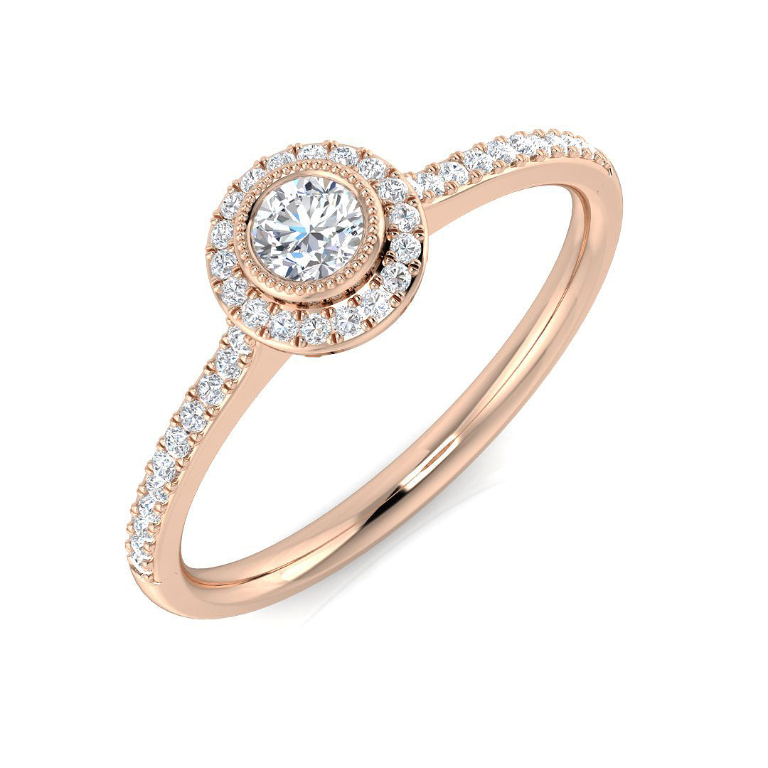 SL8388 — Ring - 9k Rose Gold