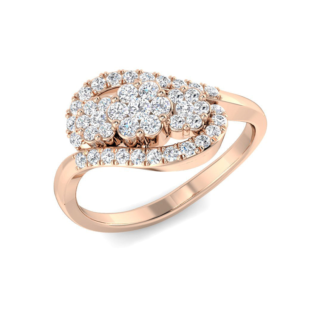 SL8390 — Ring - 9k Rose Gold