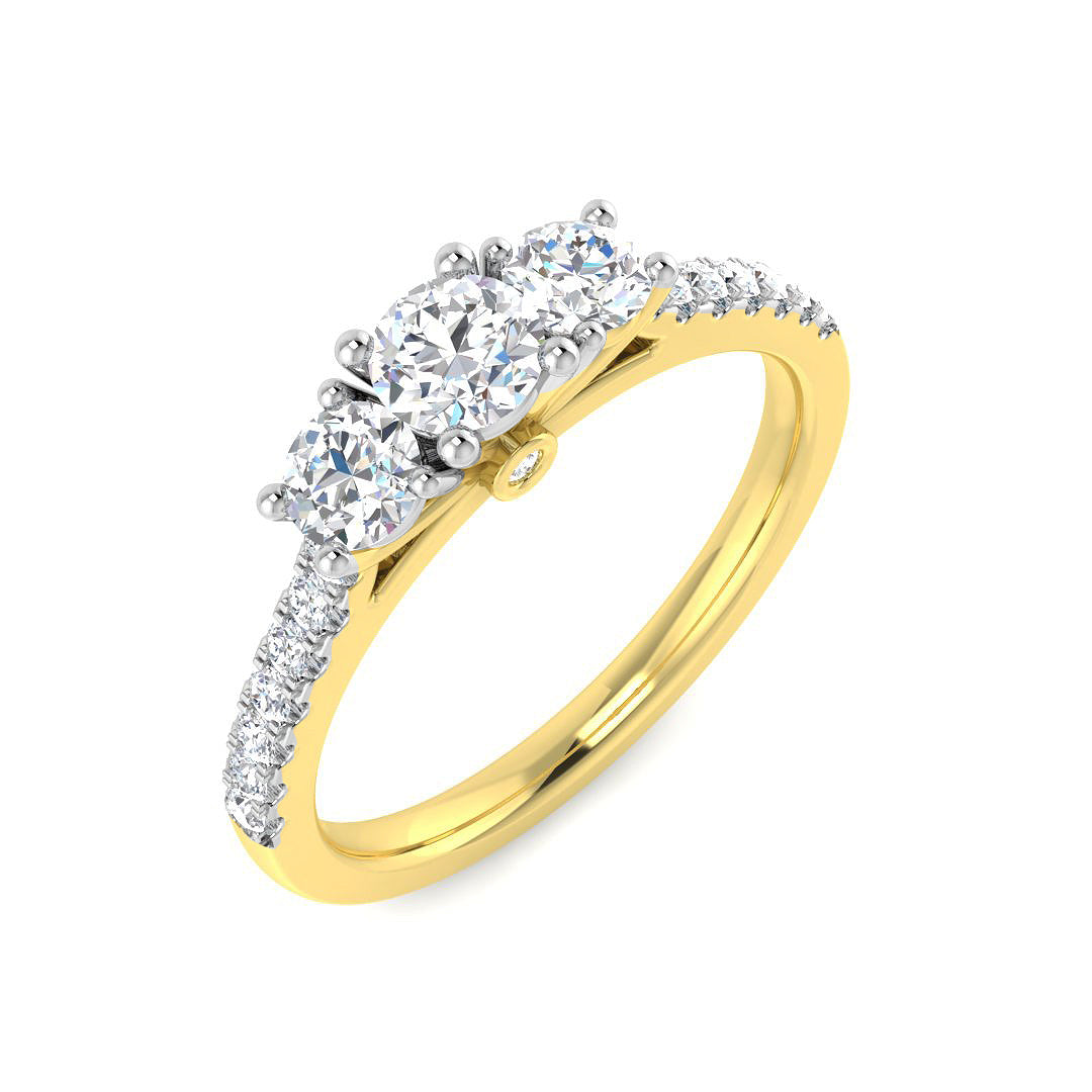 SL8392 — Ring - 9k Yellow Gold