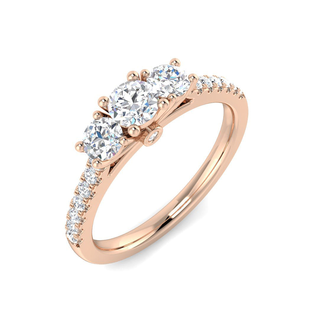 SL8392 — Ring - 9k Rose Gold