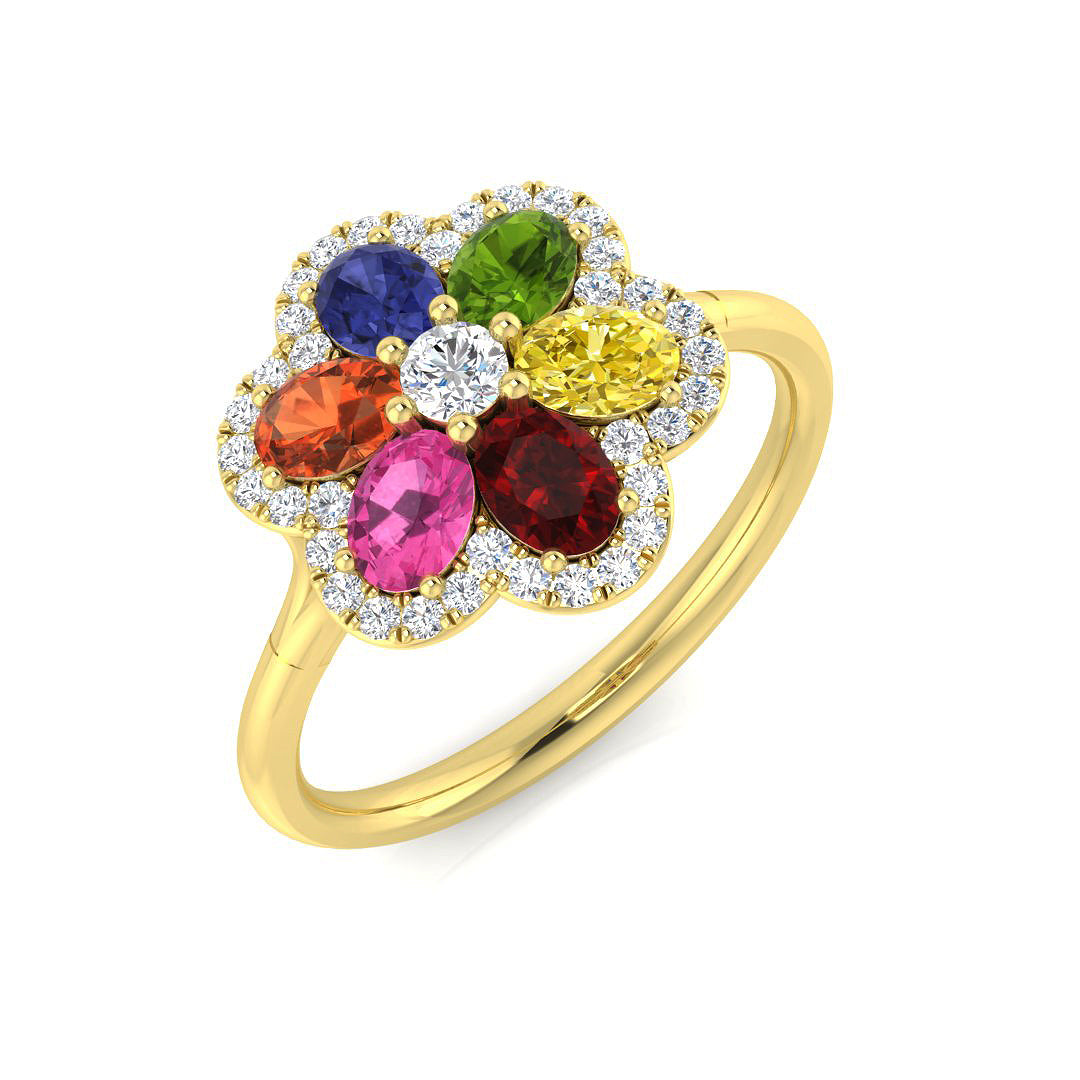 SL8393 — Ring - 9k Yellow Gold
