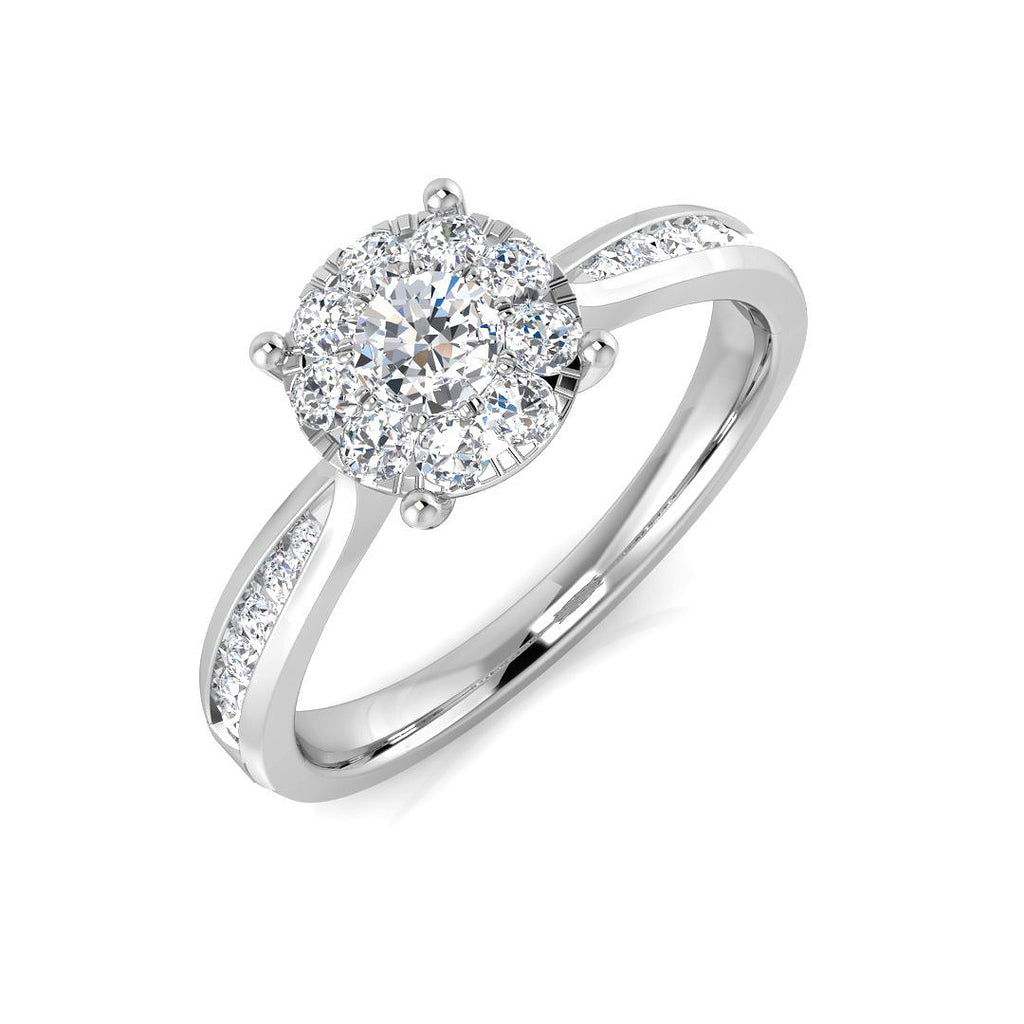 SL8403 — Ring - 9k White Gold
