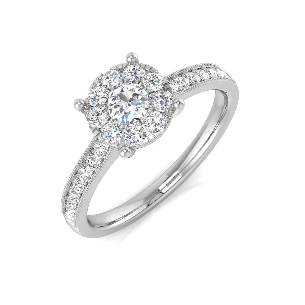 SL8406 — Ring - 9k White Gold