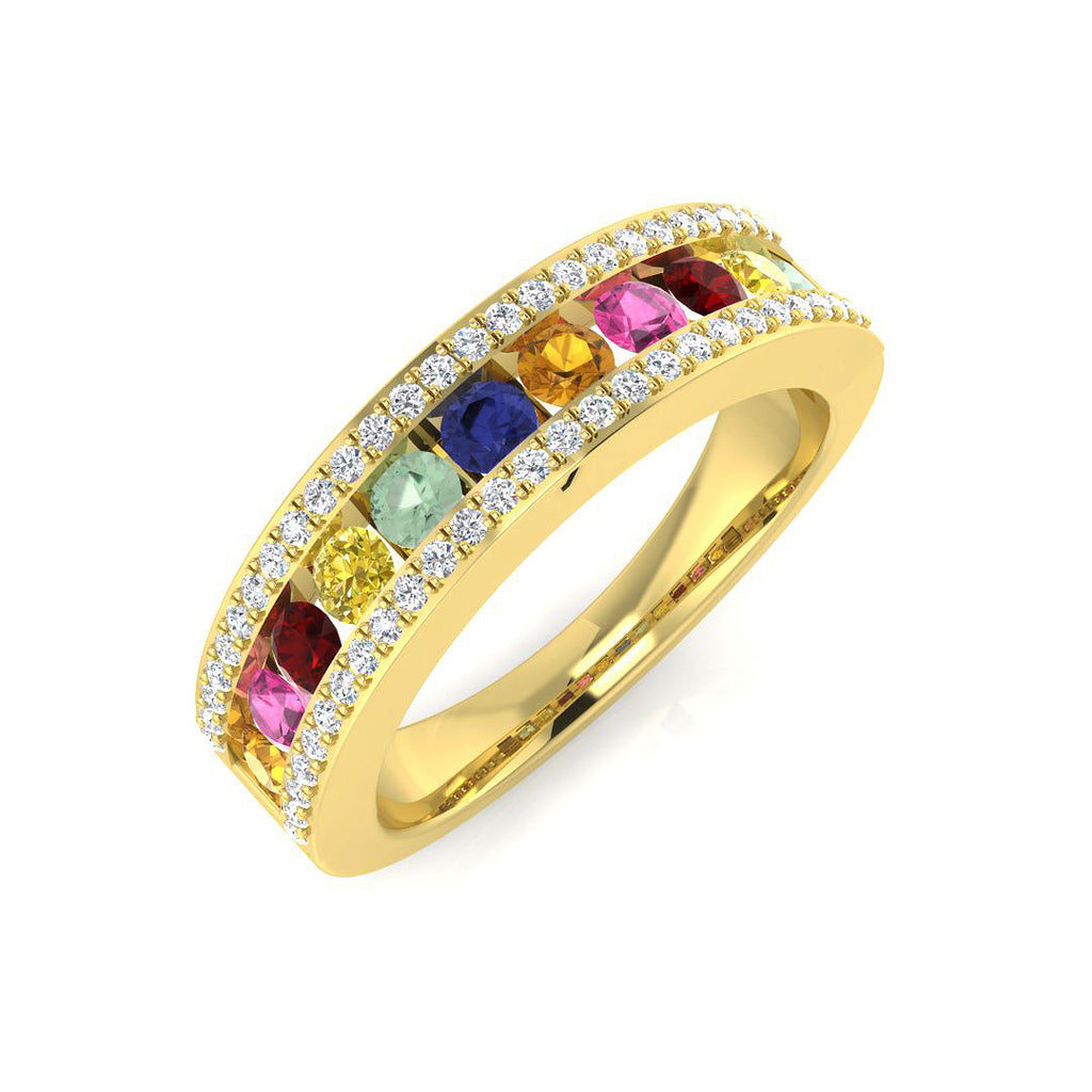 SL8410R — Ring - 9 KT Yellow Gold