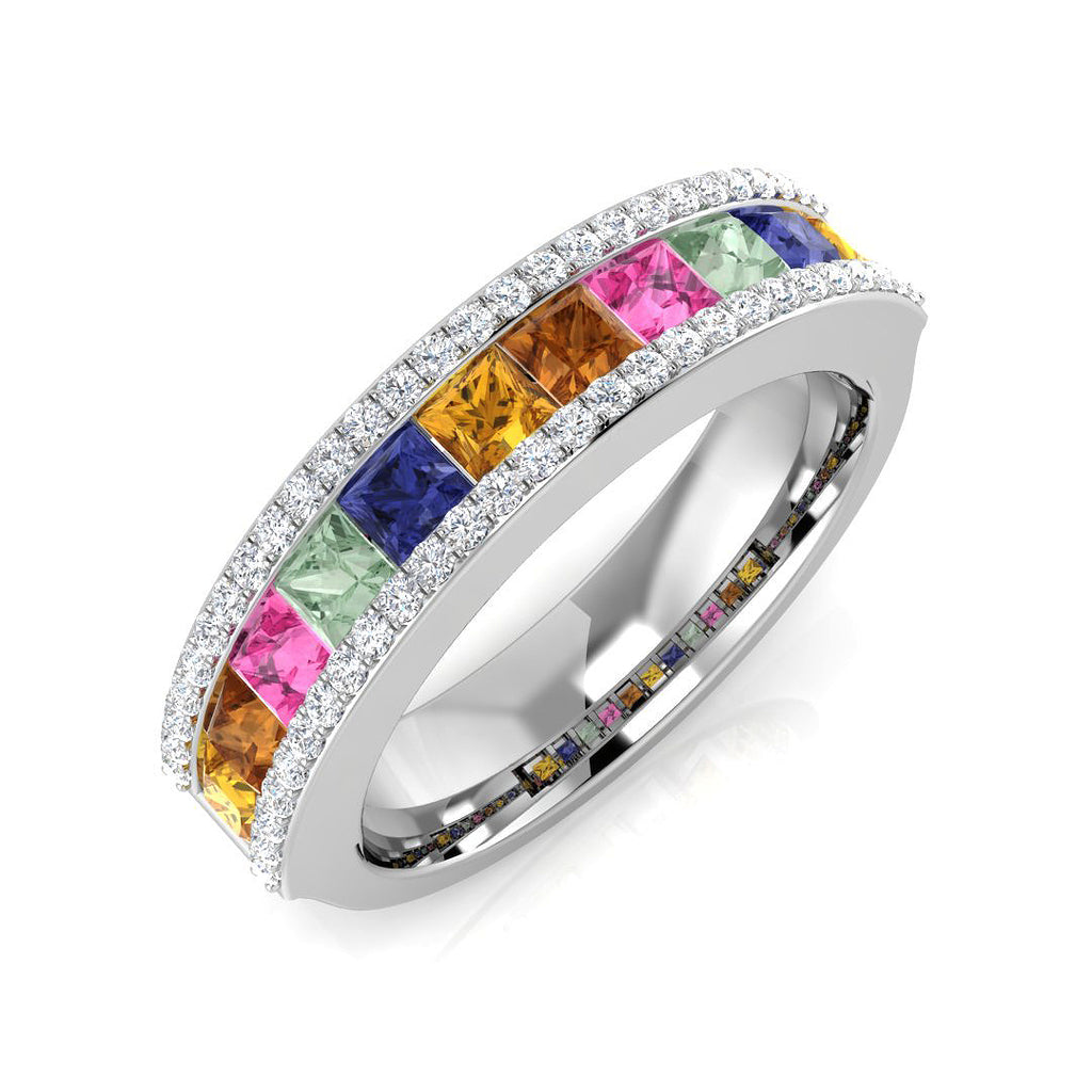 SL8410 — Ring - 9k White Gold
