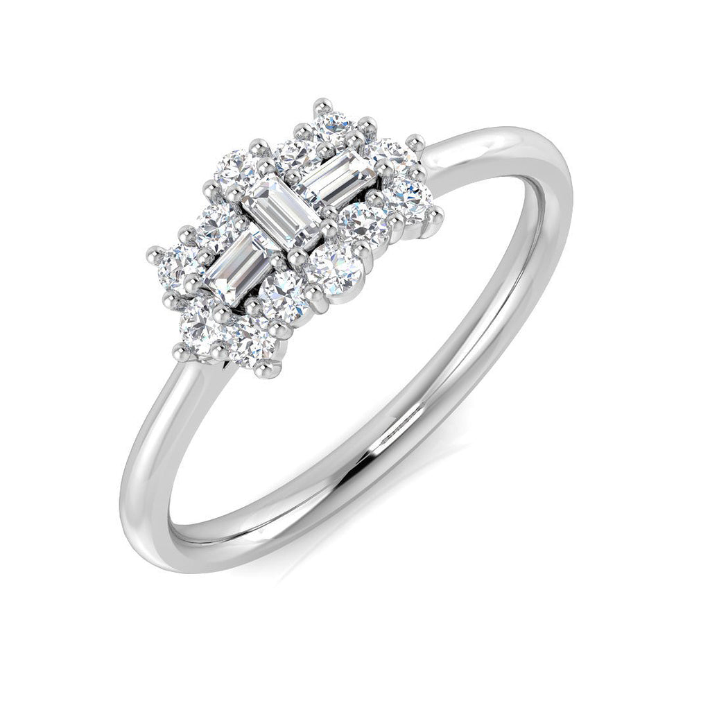 SL8417 — Ring - 9k White Gold
