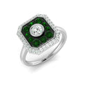 SL8418 — Ring - 9k White Gold