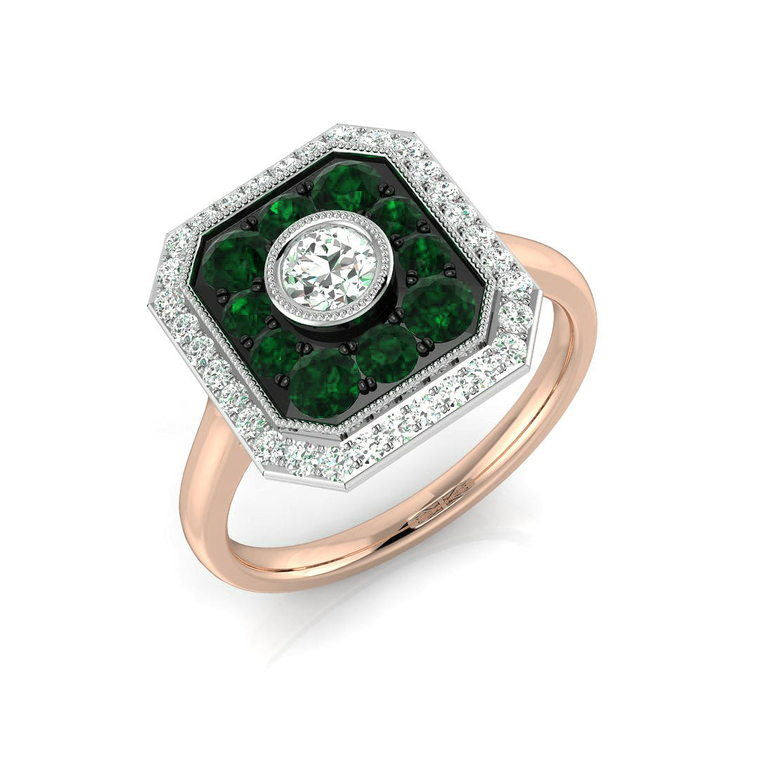 SL8418 — Ring - 9k Rose Gold