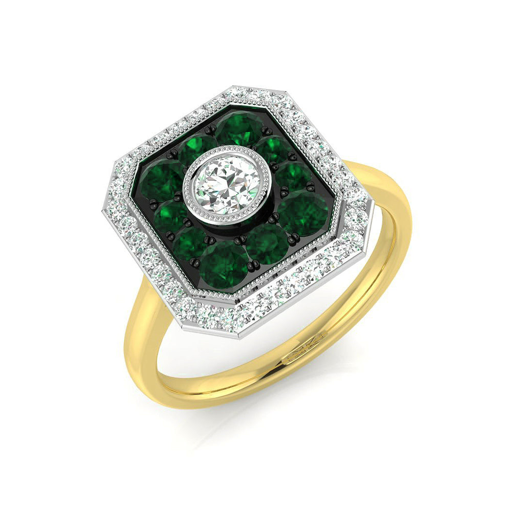 SL8418 — Ring - 9k Yellow Gold
