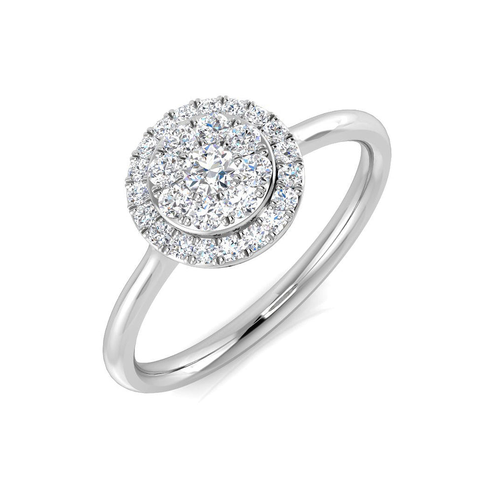 SL8422 — Ring - 9k White Gold