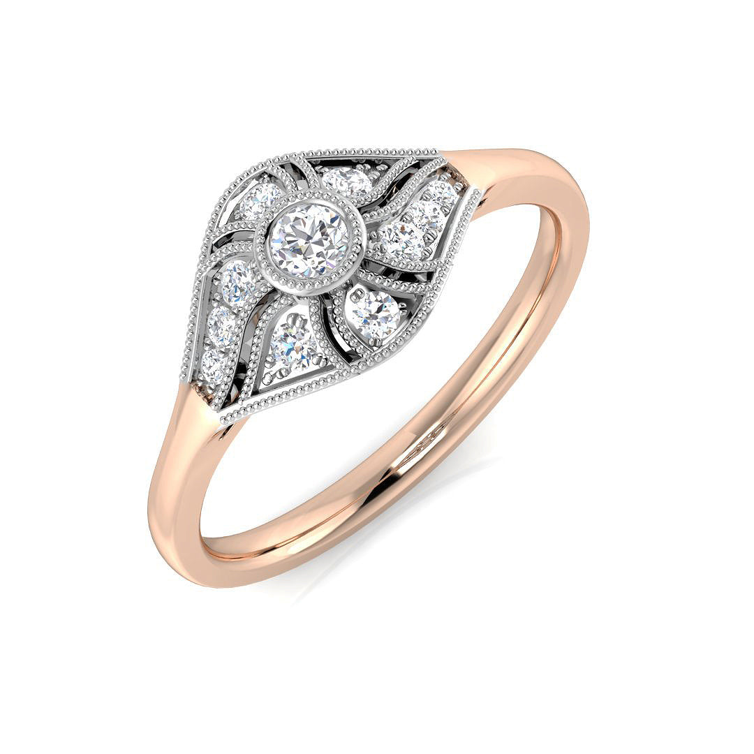 SL8430 — Ring - 9k Rose Gold