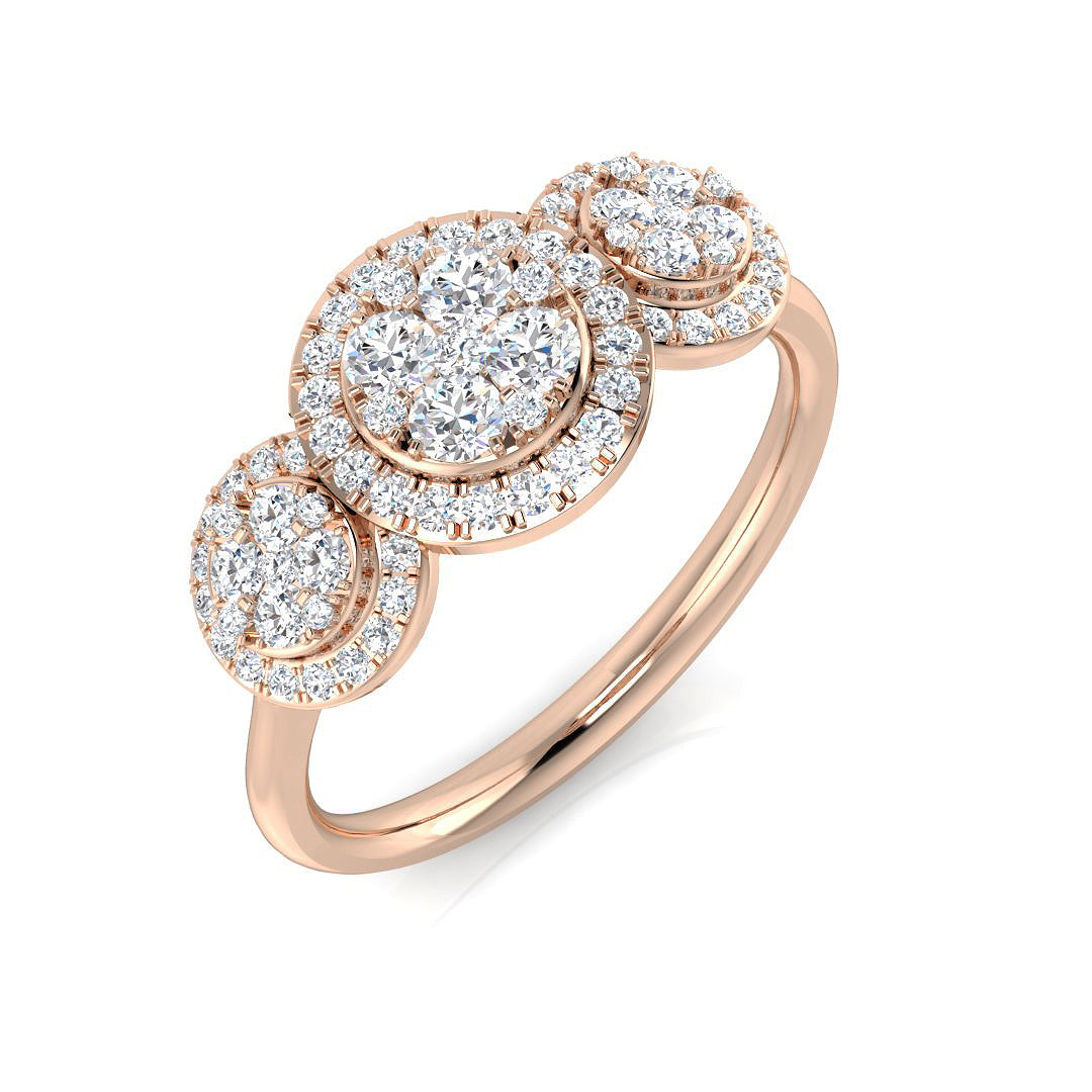 SL8431 — Ring - 9k Rose Gold