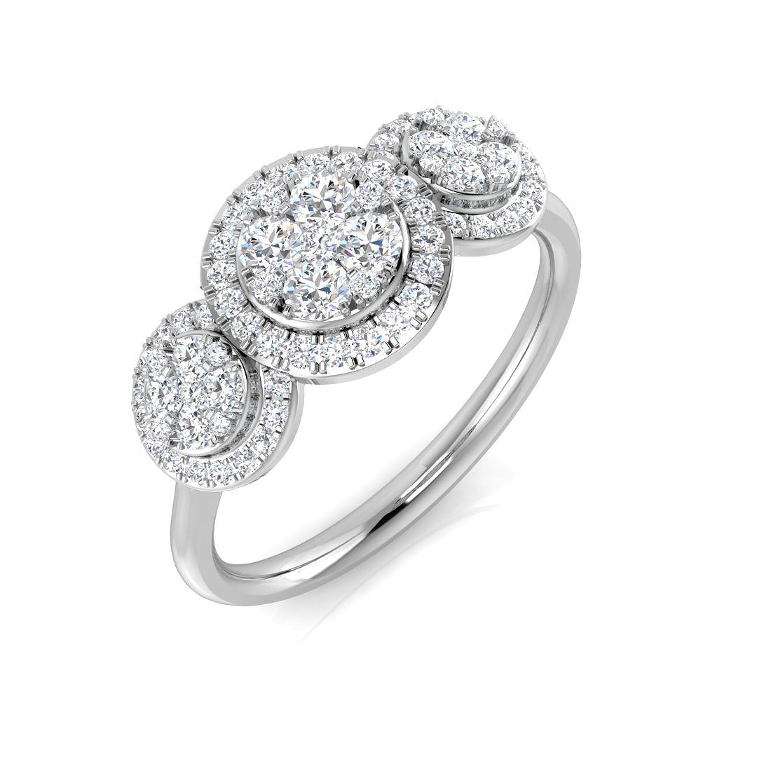 SL8431 — Ring - 9k White Gold